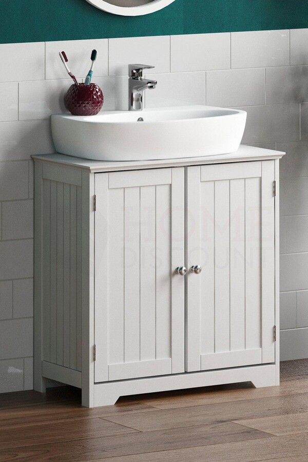 Home Discount Bath Vida Priano 2 Door Under Sink Cabinet Bathroom ...