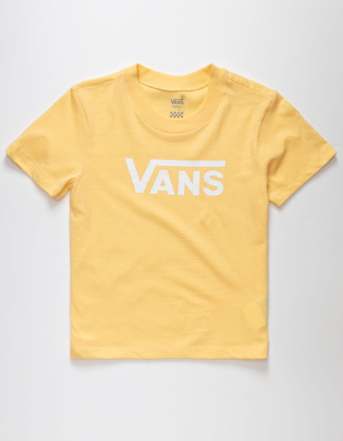 girls yellow vans