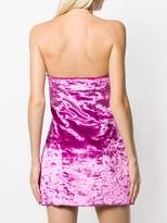 Thumbnail for your product : ATTICO sweetheart fitted strapless dress
