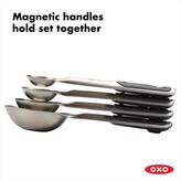 Thumbnail for your product : OXO Good Grips Set of 4 Stainless Steel Magnetic Measuring Spoons