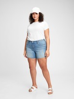 Thumbnail for your product : Gap 5'' Mid Rise Denim Shorts With WashwellTM