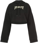 Thumbnail for your product : FENTY PUMA by Rihanna cropped logo hoodie