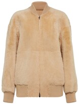Lea shearling and cashmere jacket 