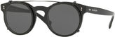 Thumbnail for your product : Valentino Rockstud Rivet Round Sunglasses