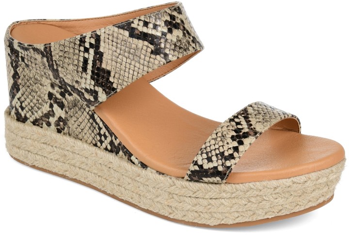 Snake Print Wedge | Shop the world's largest collection of fashion 