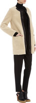 Thumbnail for your product : Chloé Leather-Trim Shearling Coat