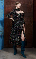 Thumbnail for your product : Altuzarra Helden Off-the-Shoulder Ruffle Silk Dress
