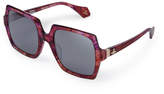Thumbnail for your product : Vivienne Westwood Burgundy Laser Cut Sunglasses VW933S02
