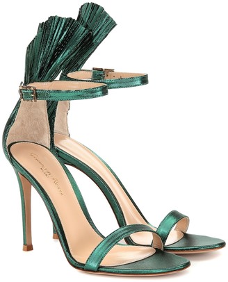 gianvito rossi green sandals