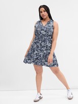 Thumbnail for your product : Gap Factory Sleeveless Splitneck Mini Dress