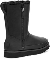 Thumbnail for your product : UGG Classic Zip Genuine Shearling Bootie