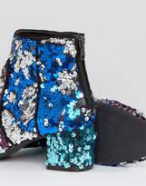 Thumbnail for your product : ASOS Design RAINBOW Sequin Ankle Boots