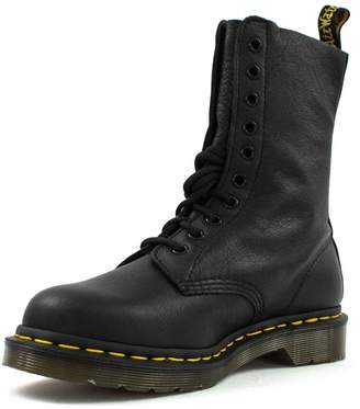 Dr. Martens Black Grained Leather Boots.