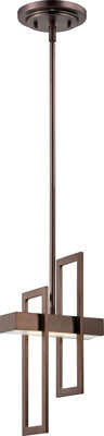 Corrigan Studio Saedi 1-Light Single Geometric LED Pendant