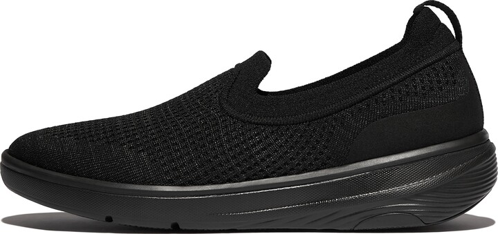 FitFlop SUPER-Q Knit Slip-Ons Webbing Polyester/Microfibre