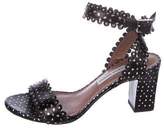 Thumbnail for your product : Tabitha Simmons Studded Leather Sandals