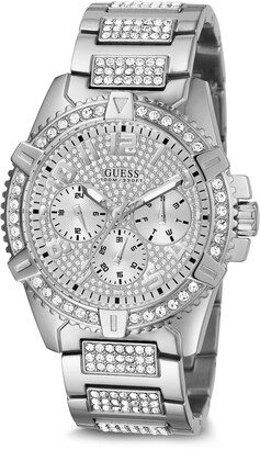 GUESS Men's Silver Watches | ShopStyle