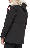 Thumbnail for your product : Canada Goose Chateau Arctic-Tech Parka with Fur Hood, Black