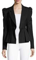Thumbnail for your product : Milly Victoria Italian Stretch-Wool Gabardine Blazer