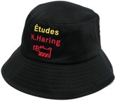 Thumbnail for your product : Études x Keith Haring embroidered bucket hat