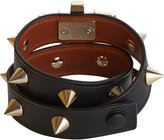 Thumbnail for your product : Givenchy Spiked Two-Row Obsedia Bracelet