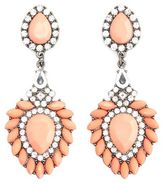Thumbnail for your product : Charlotte Russe Marquise Cut Faceted Stone Drop Earrings