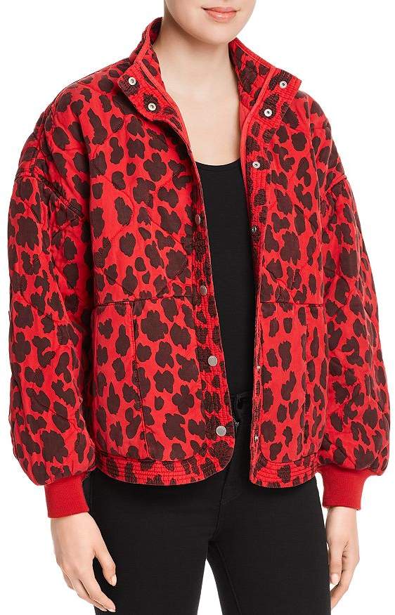 blank nyc cheetah jacket