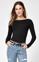 Thumbnail for your product : Lisakai Ribbed Long Sleeve Top