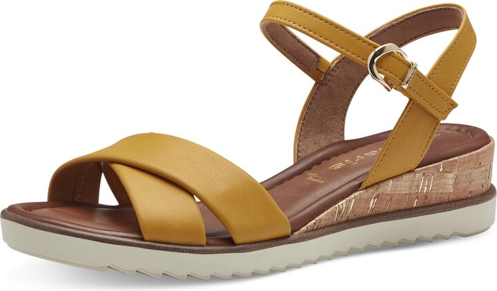 Tamaris Women' 1-28106-42 Wedge Sandal ShopStyle
