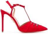 Thumbnail for your product : Aquazzura Panthere 105mm suede pumps
