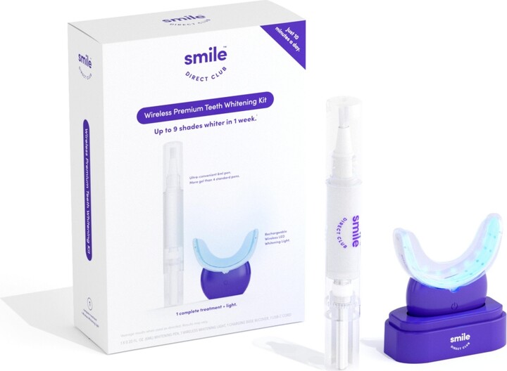 Smile Direct Club Bright On Premium Teeth Whitening Kit Smile Direct Club Teeth Whitening Kit with Premium Wireless Led Light
