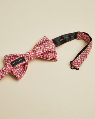 Ted Baker DAZYBOW Silk Small Floral Jacquard Bow Tie