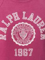 Thumbnail for your product : Polo Ralph Lauren collegiate fleece jumper