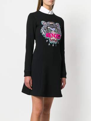 Kenzo Tiger embroidered dress