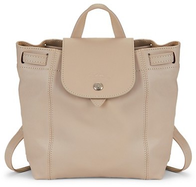 Longchamp Le Pliage Leather Backpack Shopstyle