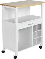 Thumbnail for your product : Argos Home Kitchen Trolley with Wine Rack