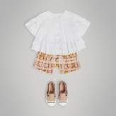 Thumbnail for your product : Burberry Childrens Smocked Cotton Shirt