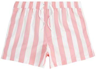 River Island Mens Pink stripe swim shorts