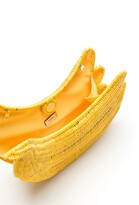 Thumbnail for your product : Serpui Marie straw Banana Bunch clutch bag