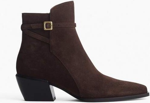 Rag & Bone Joni Suede Buckle Boots