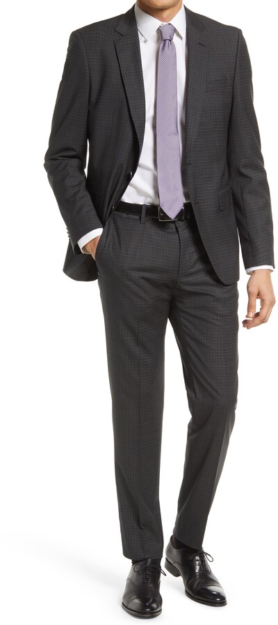 HUGO BOSS Men's Gray Suits | ShopStyle