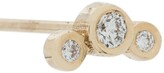 Thumbnail for your product : Zoë Chicco 14kt Yellow Gold Diamond Trio Studs