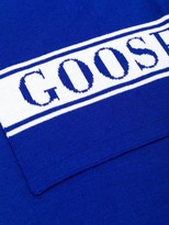 Thumbnail for your product : Canada Goose Kids Knitted Logo Scarf