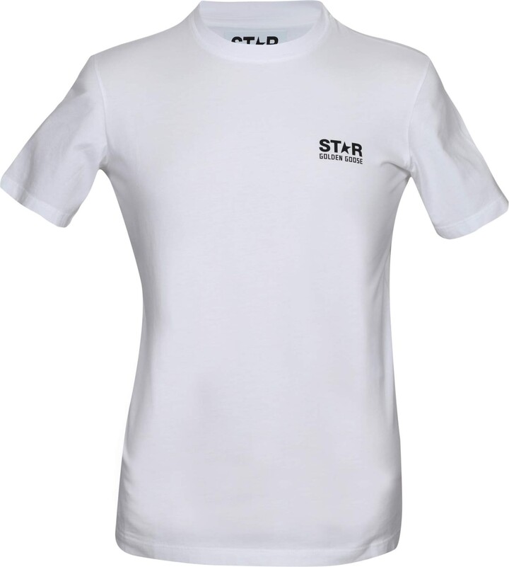 Golden Goose Doris Cotton T-shirt With Logo Detail - ShopStyle