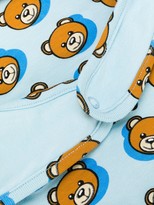 Thumbnail for your product : MOSCHINO BAMBINO Teddy Bear logo-print bib set