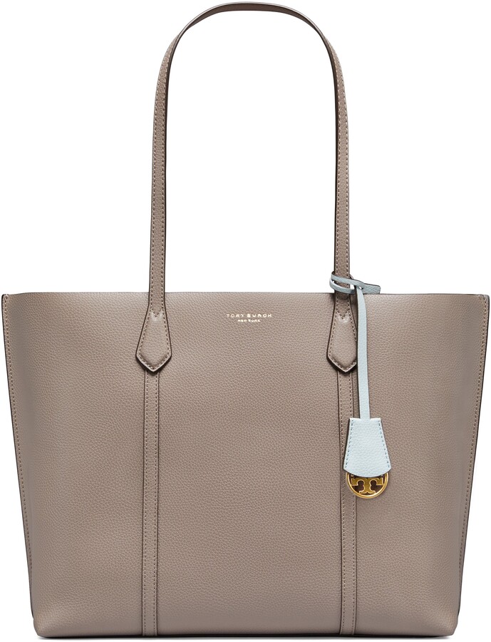 Tory Burch Perry Leather Tote ShopStyle Shoulder Bags