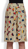 Thumbnail for your product : Chloé Geometric-Print Skirt