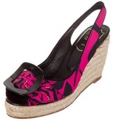 Thumbnail for your product : Roger Vivier Cordella Wedge Sandals w/ Tags