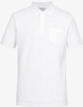 Sunspel Riviera slim-fit cotton-piqué polo shirt