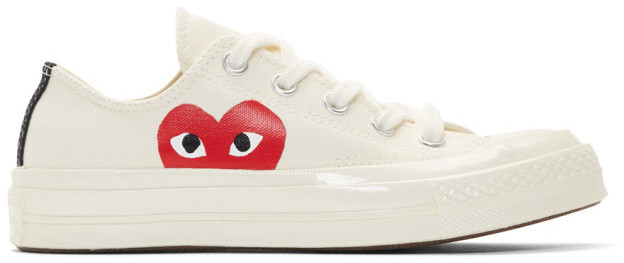 white converse with hearts